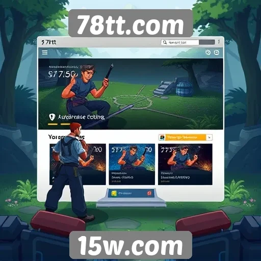 Interface do usuário no 78tt.com e sua usabilidade